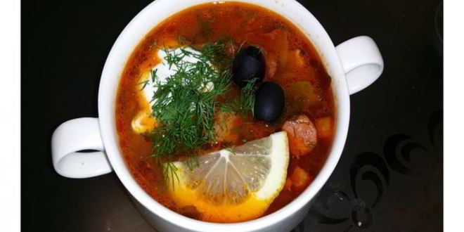 Рецепт солянки мясной для ленивых