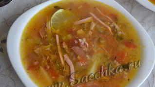 Рецепт Солянки по-домашнему