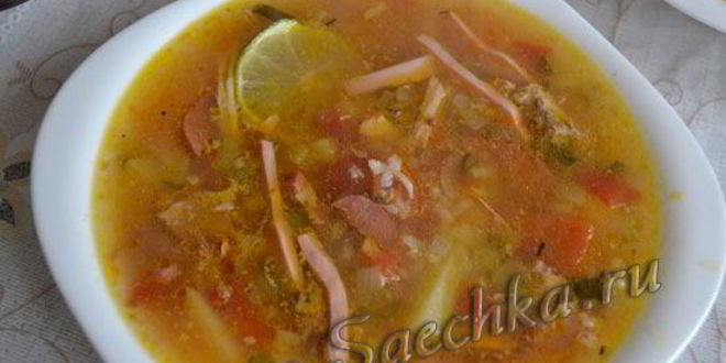 Рецепт солянки по-домашнему