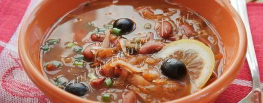 Шаг 7: солянки с фасолью