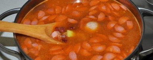 Шаг 4: солянки с фрикадельками и фасолью