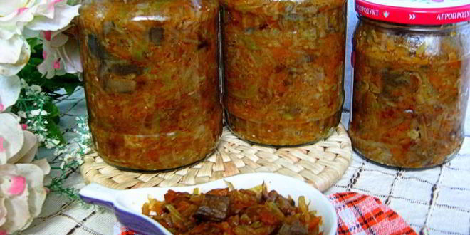 Рецепт солянки с грибами