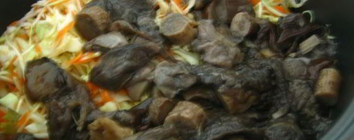 Шаг 7: солянки с грибами