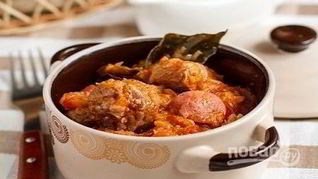 Рецепт Солянки с капустой и мясом