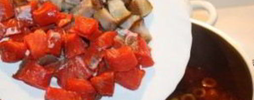 Шаг 17: солянки с креветками