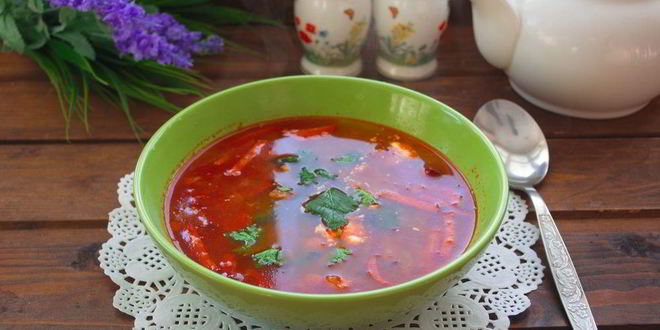 Рецепт солянки с курицей и колбасой