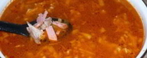 Шаг 5: солянки с мясом и колбасой