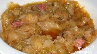 Рецепт Солянки с сосиской в мультиварке