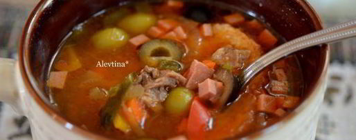 Шаг 9: солянки со сладким перцем