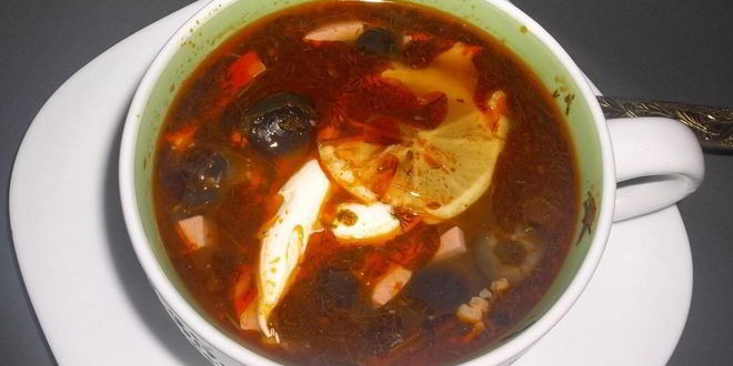 Рецепт солянки традиционной