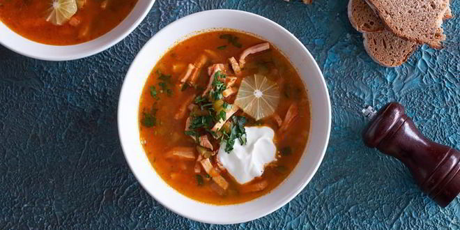 Рецепт солянки в черноморском стиле