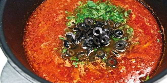 Рецепт солянки в казане