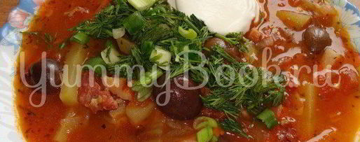 Шаг 5: солянки в мультиварке