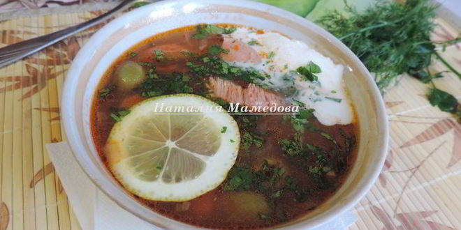 Рецепт супа-солянки обедаем дома