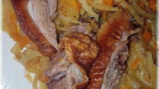 Рецепт Утки с капустой