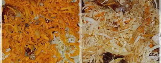 Шаг 12: утки с капустой