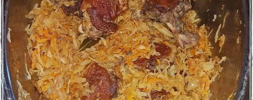 Шаг 14: утки с капустой