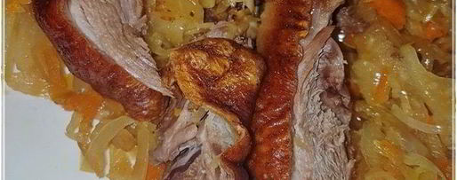 Шаг 16: утки с капустой