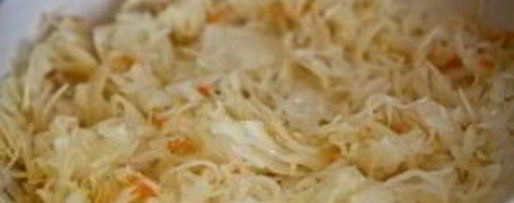 Шаг 1: супа из кислой капусты