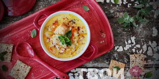 Рецепт супа из консервированной горбуши