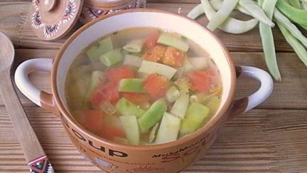 Рецепт Супа из стручковой фасоли