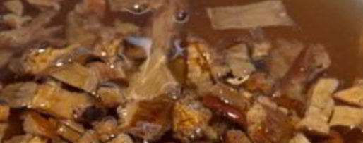 Шаг 5: супа из сухих грибов