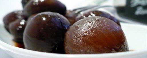 Шаг 3: супа из запеченных томатов с луком-бальзамик и копченым хлебом