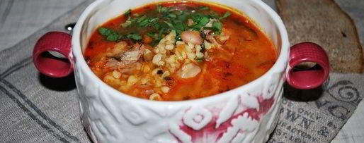 Шаг 10: густого супа харчо с айвой