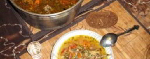 Шаг 5: харчо из баранины с ткемали