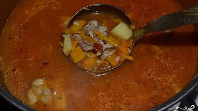 Рецепт Харчо из свиных ребрышек