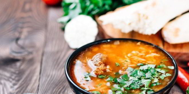 Рецепт харчо на свиных ребрышках