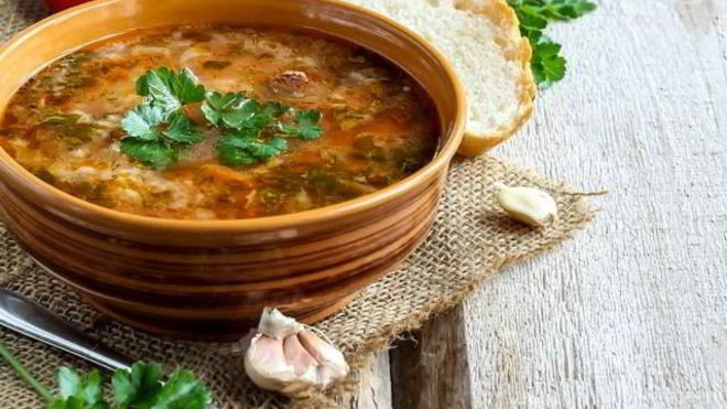 Рецепт Харчо с алычой