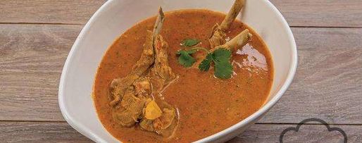 Шаг 7: харчо с классическом соусом ткемали и бараниной