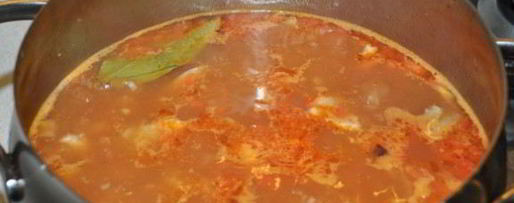 Шаг 2: харчо с курицей