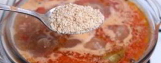 Шаг 9: харчо с рисом