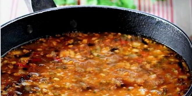 Рецепт постного супа харчо