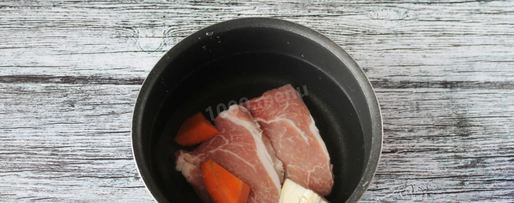 Шаг 1: супа харчо из свинины с рисом