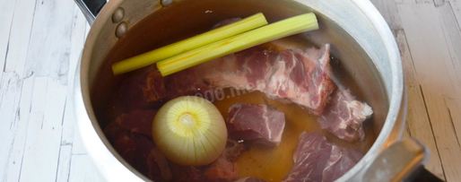 Шаг 2: супа харчо классический с рисом