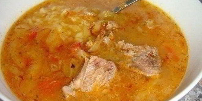 Рецепт супа харчо по-грузински с грецкими орехами