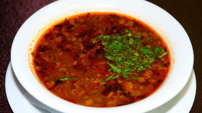 Рецепт Супа Харчо с черносливом