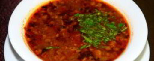 Шаг 4: супа харчо с черносливом