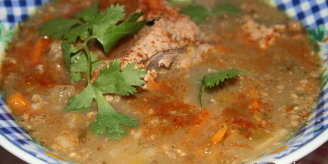 Рецепт супа харчо с грецкими орехами