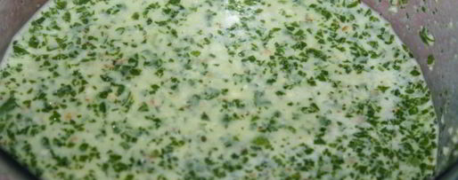 Шаг 1: супа харчо с грецкими орехами