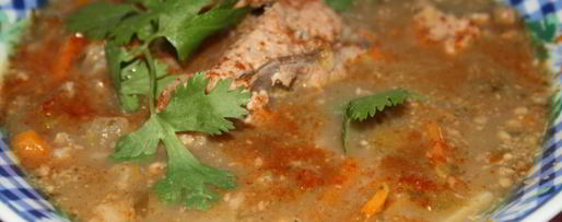 Шаг 10: супа харчо с грецкими орехами