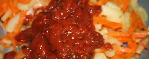 Шаг 5: супа харчо с грецкими орехами