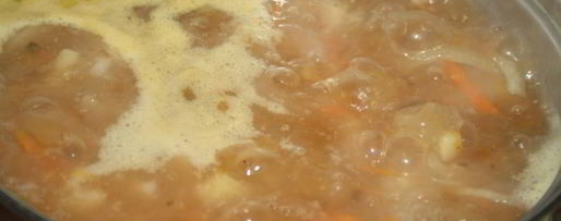 Шаг 7: супа харчо с грецкими орехами