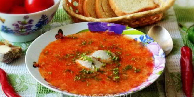 Рецепт супа харчо с индейкой