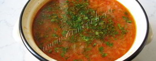 Шаг 9: супа харчо с индейкой