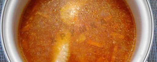 Шаг 11: супа харчо с картошкой рисом и курицей