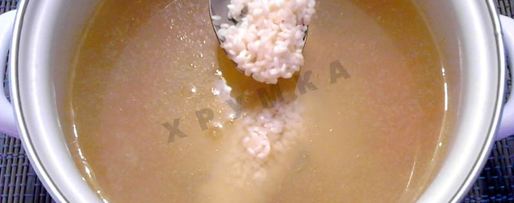 Шаг 7: супа харчо с картошкой рисом и курицей